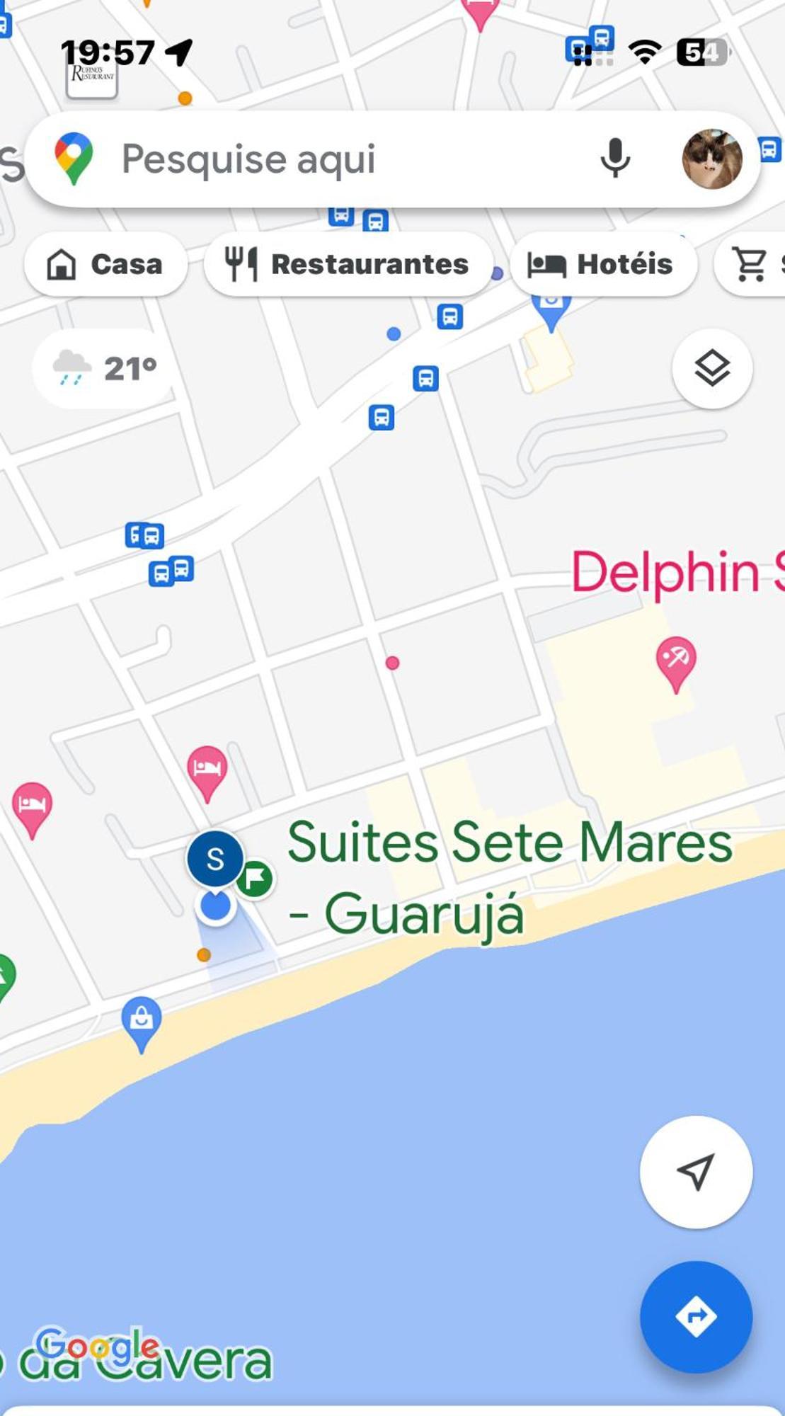 Pousada Suites Sete Mares Γκουαρούχα Εξωτερικό φωτογραφία
